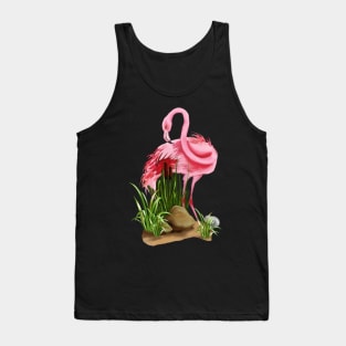 Wonderful flamingo Tank Top